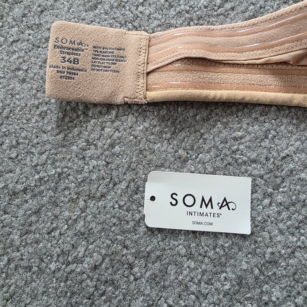 SOMA STRAPLESS BRA - Picture 5 of 5
